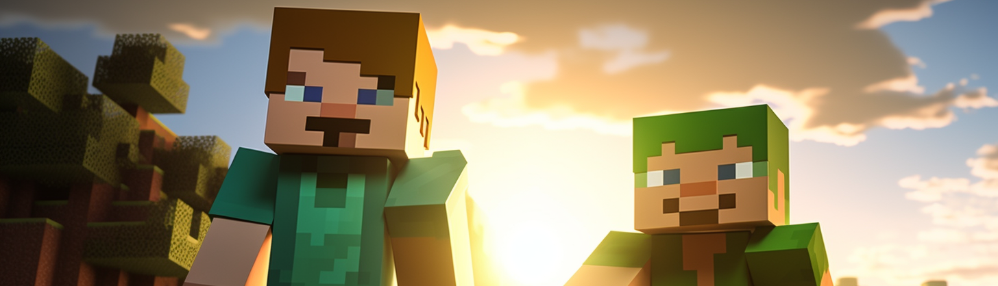 Alex Herobrine - Shaded Minecraft Skin